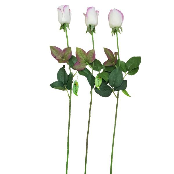 گل مصنوعی طرح گل رز مدل باکارا کد 2642 مجموعه 3 عددی |دیجی‌کالا