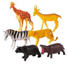 فیگور طرح حیوانات جنگل مدل Animal Kingdom کد 1 بسته 6 عددی