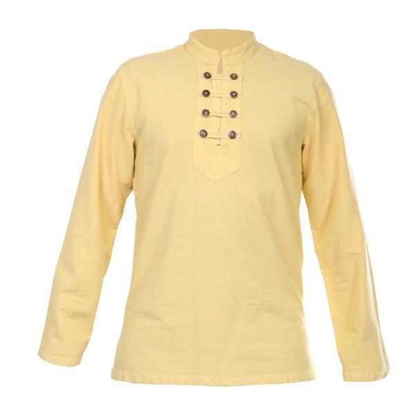  پیراهن آستین بلند مردانه کد p.8.l رنگ لیمویی|دیجی‌کالا