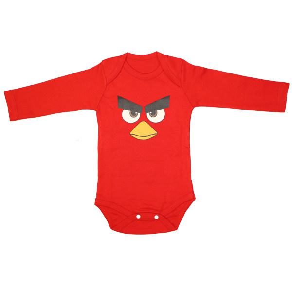 بادی نوزاد طرح ANGRY BIRD کد 231 رنگ قرمز|دیجی‌کالا