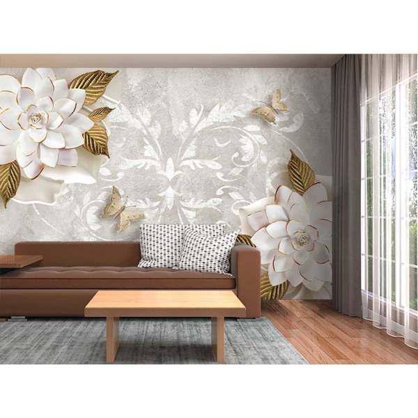 پوستر دیواری طرح گل های درخشان کد 9953|دیجی‌کالا