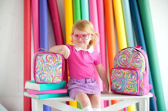 کیف مدرسه رنگین کمانی دخترانه|ایده ها