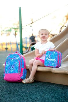 کیف مدرسه دخترانه همراه کیف غذا