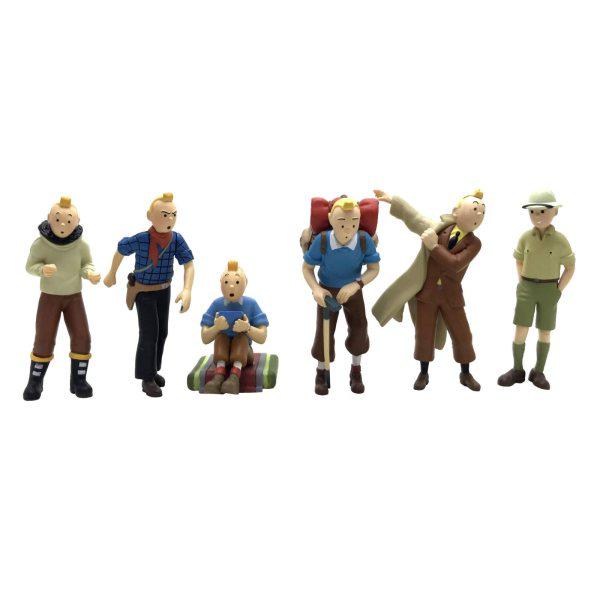 فیگور تین تین مدل  The Adventures Tintin بسته 6 عددی|دیجی‌کالا