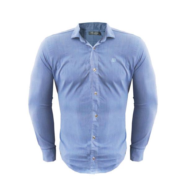 پیراهن مردانه کد PVLFZ9904B4 رنگ آبی روشن|دیجی‌کالا