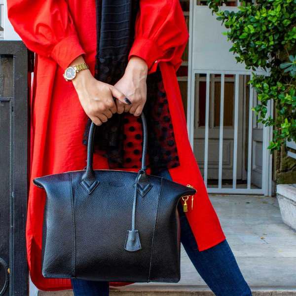 کیف دستی زنانه پارینه چرم مدل V217|دیجی‌کالا