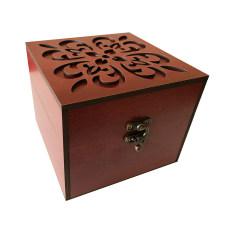 جعبه هدیه چوبی مدل j116