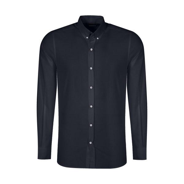 پیراهن آستین بلند مردانه ال سی وایکیکی مدل 220SA013Z8-HUC-BLACK2222222|دیجی‌کالا