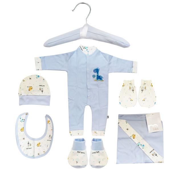 ست 7 تکه لباس نوزادی مادرکر طرح زرافه کد M454.6|دیجی‌کالا