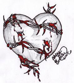 عکس نقاشی قلب