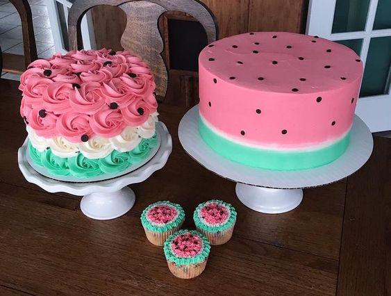 مدل کیک یلدا انواع کیک خامه ای ، فوندانت کاپ کیک|لیدی