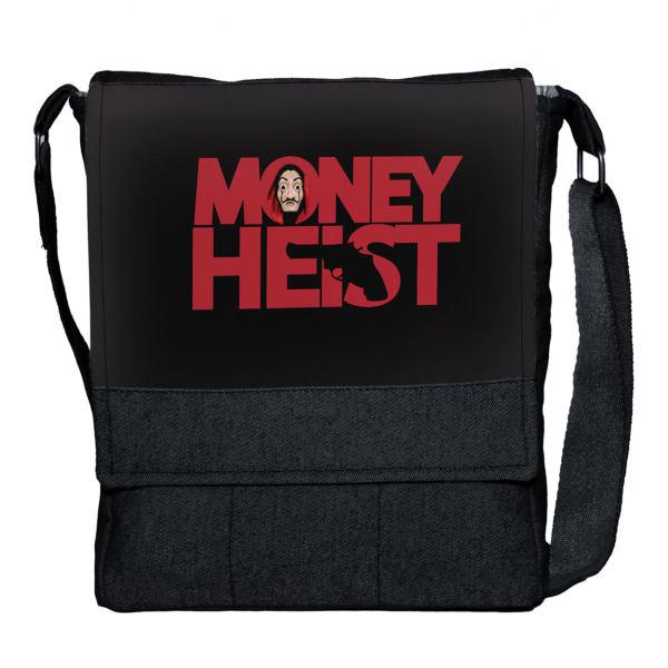 کیف رودوشی چی چاپ طرح سریال Money heist کد 65610|دیجی‌کالا