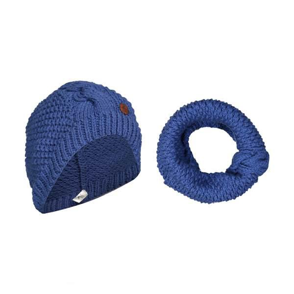 ست کلاه و شال گردن بافتنی میرافشن مدل Azure|دیجی‌کالا