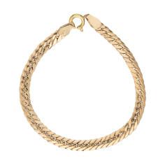 دستبند طلا 18 عیار زنانه زرمان مدل ZMB108
