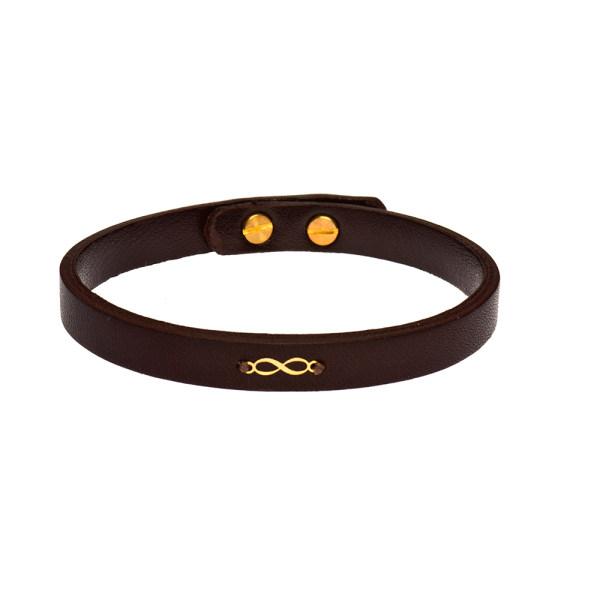 دستبند طلا 18 عیار زنانه کرابو طرح بینهایت مدل Kr1043|دیجی‌کالا
