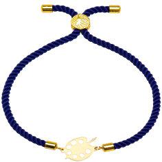 دستبند طلا 18 عیار زنانه کرابو طرج پالت نقاشی مدل Kr1716