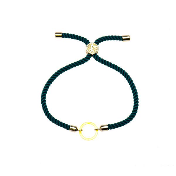  دستبند طلا 18 عیار زنانه کرابو طرح دایره مدل Kr1094|دیجی‌کالا
