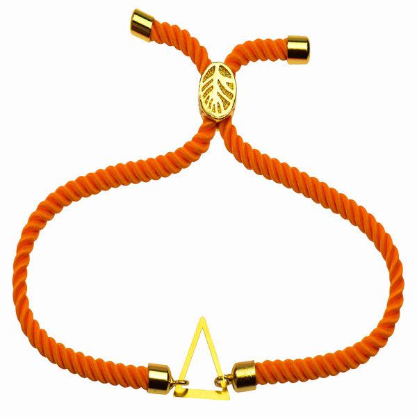 دستبند طلا 18 عیار زنانه کرابو طرح مثلث مدل Kr1262|دیجی‌کالا
