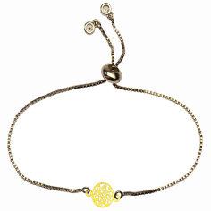 دستبند طلا 18 عیار زنانه کرابو مدل Kr2015