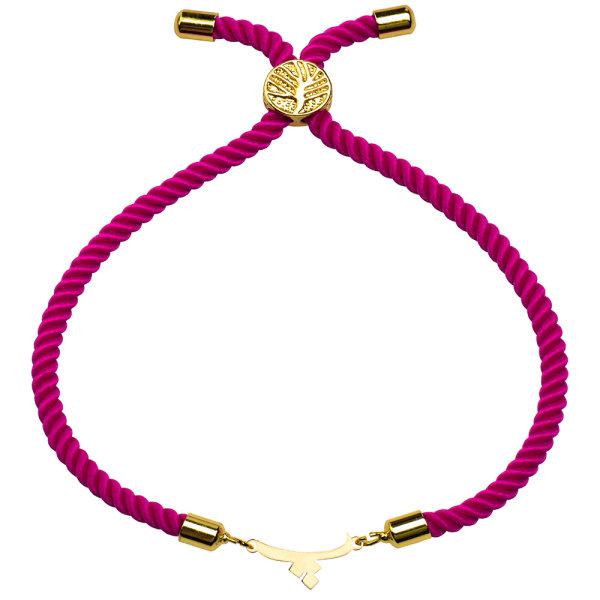 دستبند طلا 18 عیار زنانه کرابو طرح حرف پ مدل Kr1771|دیجی‌کالا