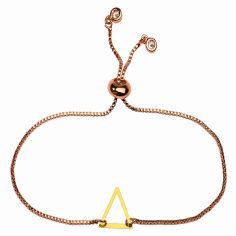 دستبند طلا 18 عیار زنانه کرابو طرح مثلث مدل Kr1275