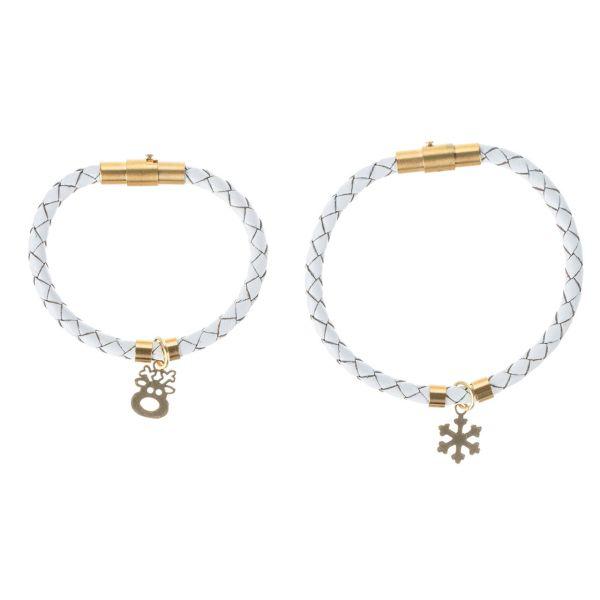 ست دستبند طلا 18 عیار زنانه رزا مدل BS145|دیجی‌کالا