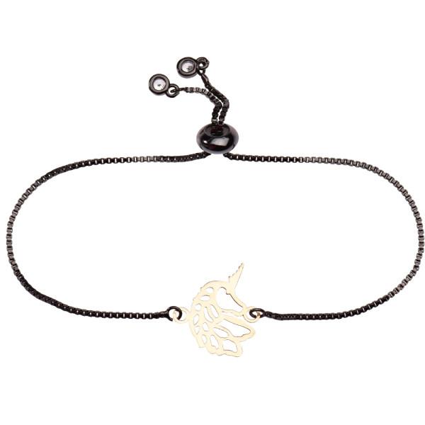 دستبند طلا 18 عیار زنانه کرابو تک شاخ مدل Kr1350|دیجی‌کالا