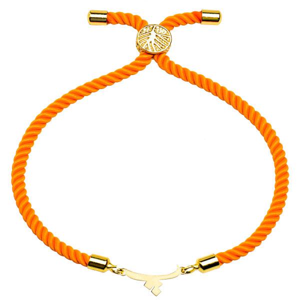 دستبند طلا 18 عیار زنانه کرابو طرح حرف پ مدل Kr1748|دیجی‌کالا