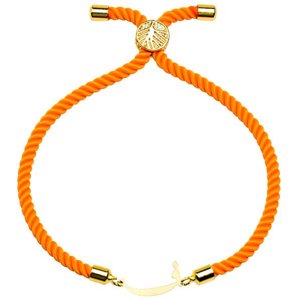 دستبند طلا 18 عیار زنانه کرابو طرح حرف ف مدل Kr1881|دیجی‌کالا