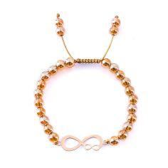 دستبند طلا 18 عیار زنانه مرجان مدل 0753