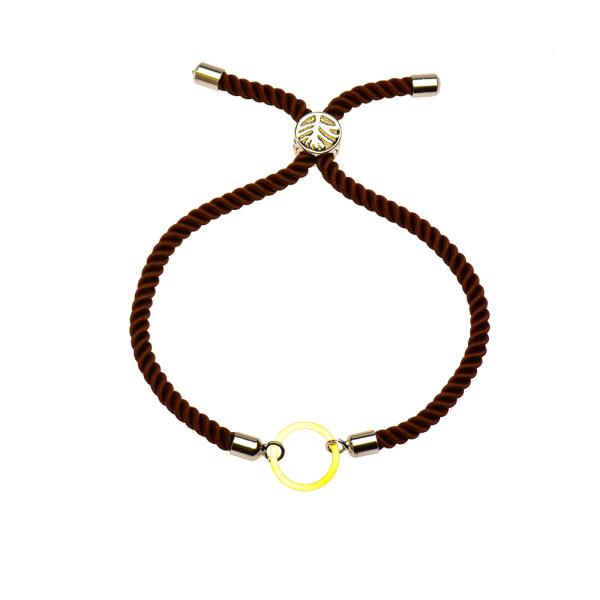  دستبند طلا 18 عیار زنانه کرابو طرح دایره مدل Kr1097|دیجی‌کالا