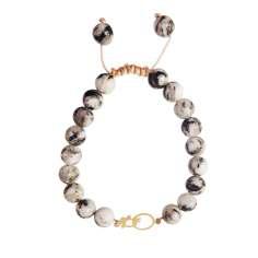 دستبند طلا 18 عیار زنانه کانیار گالری مدل DMM17