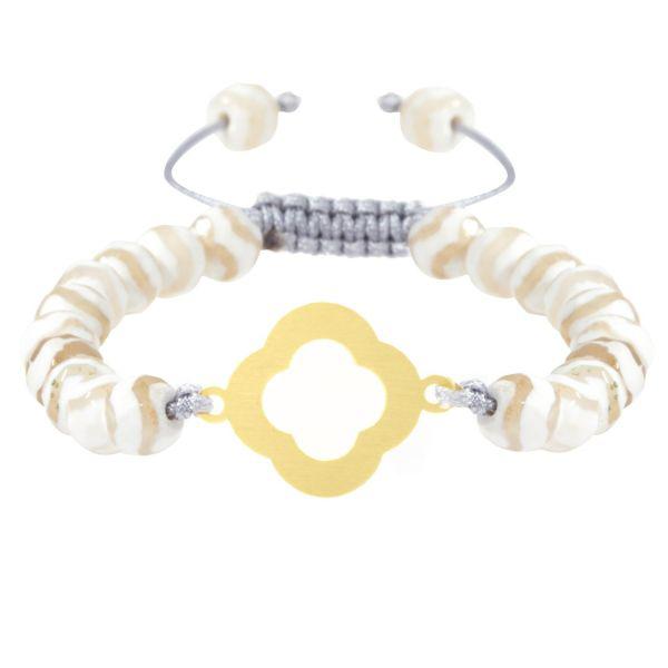 دستبند طلا 18 عیار زنانه زربان لیزر کد DT181|دیجی‌کالا