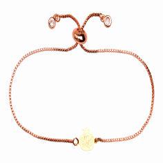 دستبند طلا 18 عیار زنانه کرابو طرح انار جان و جهانی مدل Kr1363