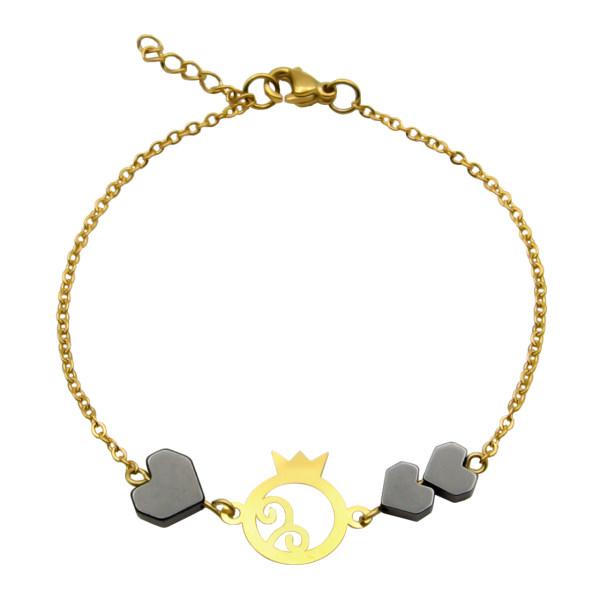 دستبند طلا عیار 18 زنانه مانچو مدل bfg183|دیجی‌کالا