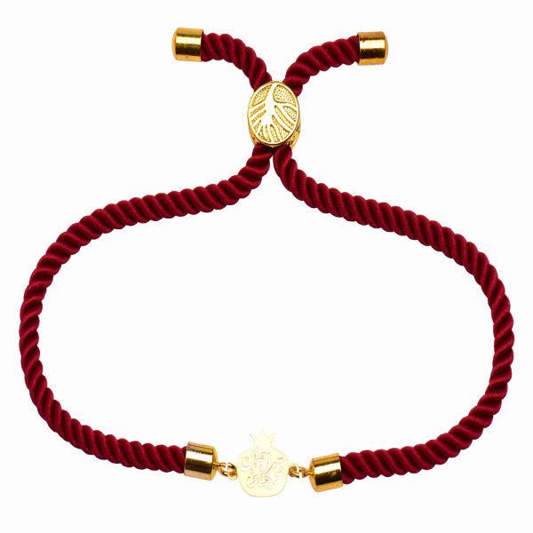 دستبند طلا 18 عیار زنانه کرابو طرح انار جان و جهانی مدل Kr1369|دیجی‌کالا