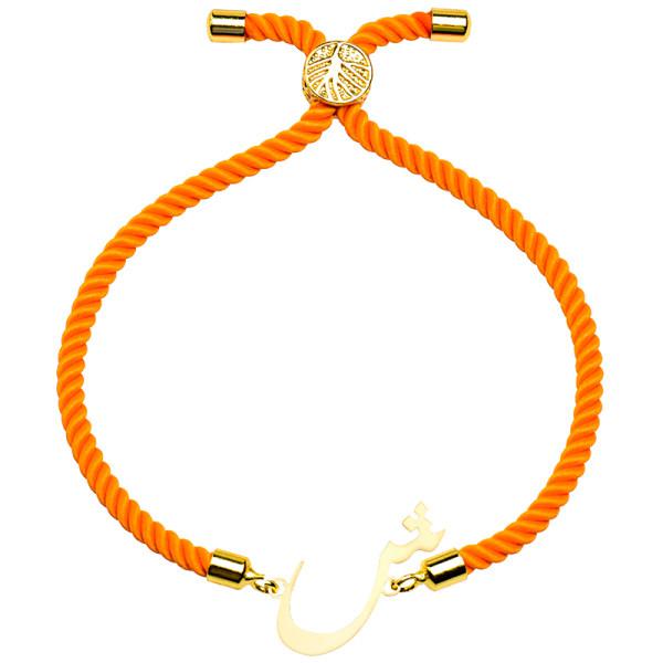 دستبند طلا 18 عیار زنانه کرابو طرح حرف ش مدل Kr1916|دیجی‌کالا
