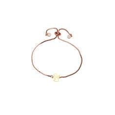  دستبند طلا 18 عیار زنانه کرابو طرح فرشته مدل Kr1077