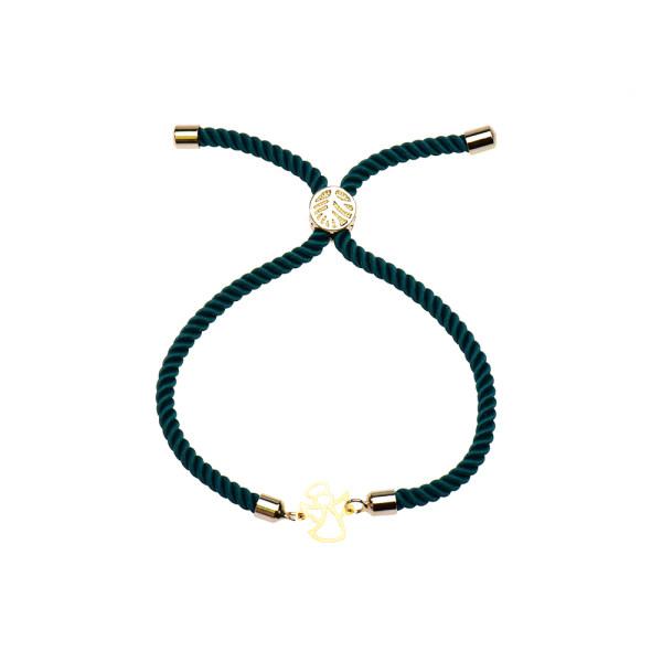 دستبند طلا 18 عیار زنانه کرابو طرح فرشته مدل Kr1104|دیجی‌کالا