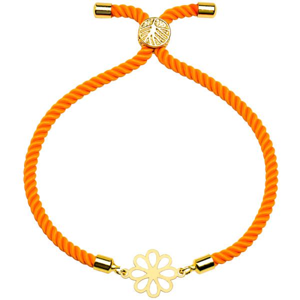 دستبند طلا 18 عیار زنانه کرابو طرح گل مدل Kr1640|دیجی‌کالا