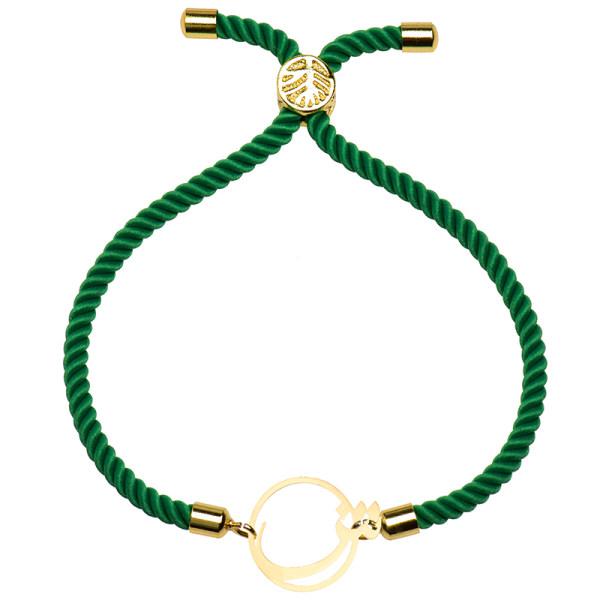 دستبند طلا 18 عیار زنانه کرابو طرح ش مدل Kr2836|دیجی‌کالا