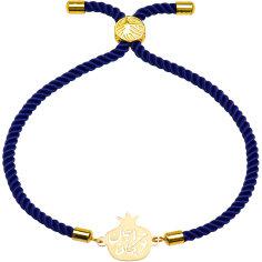 دستبند طلا 18 عیار زنانه کرابو طرح انار جان و جهانی مدل Kr1680