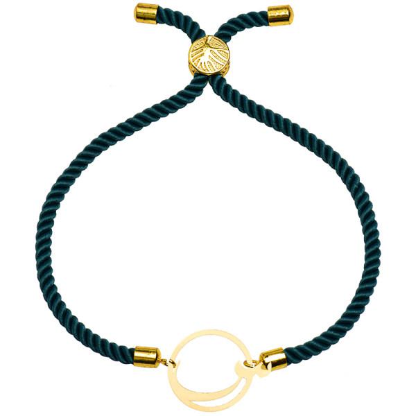 دستبند طلا 18 عیار زنانه کرابو طرح حرف س مدل Kr2889|دیجی‌کالا