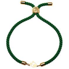 دستبند طلا 18 عیار زنانه کرابو طرح انار مدل Kr1373