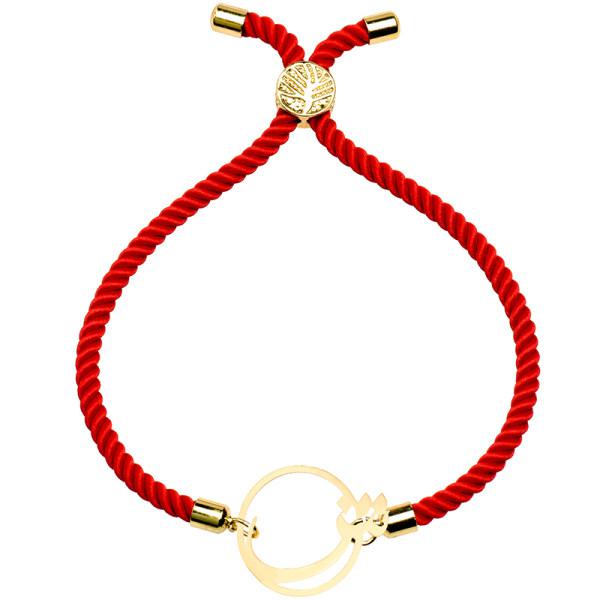 دستبند طلا 18 عیار زنانه کرابو طرح ش مدل Kr2860|دیجی‌کالا