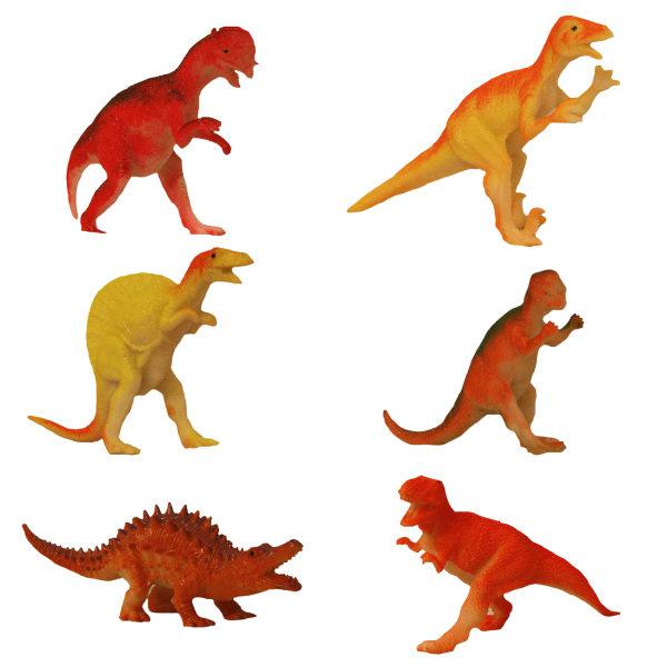 فیگور طرح دایناسور مدل 002 مجموعه 6 عددی|دیجی‌کالا