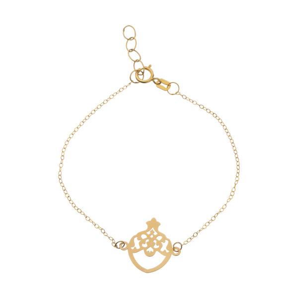 دستبند طلا 18 عیار زنانه مایا ماهک مدل MB0976|دیجی‌کالا
