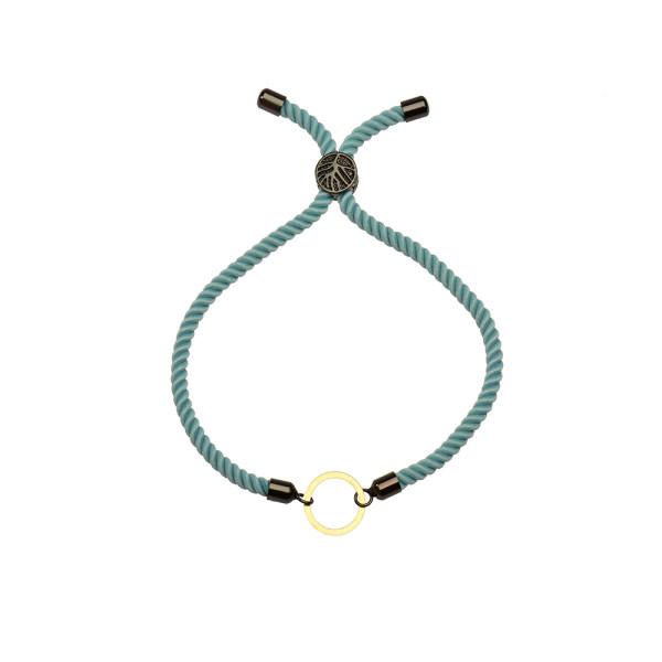 دستبند طلا 18 عیار زنانه کرابو طرح دایره مدل Kr1101|دیجی‌کالا