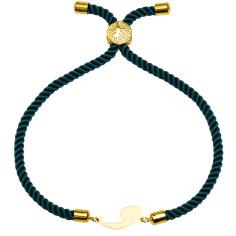 دستبند طلا 18 عیار زنانه کرابو طرح و مدل Kr2292