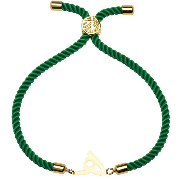 دستبند طلا 18 عیار زنانه کرابو طرح حرف هـ مدل Kr2239|دیجی‌کالا